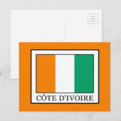 Ivoorkust Briefkaart (Voorkant / Achterkant)