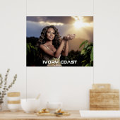 IVOORKUST - CACAO POSTER (Keuken)