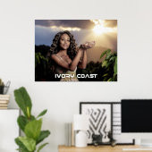 IVOORKUST - CACAO POSTER (Thuiskantoor)