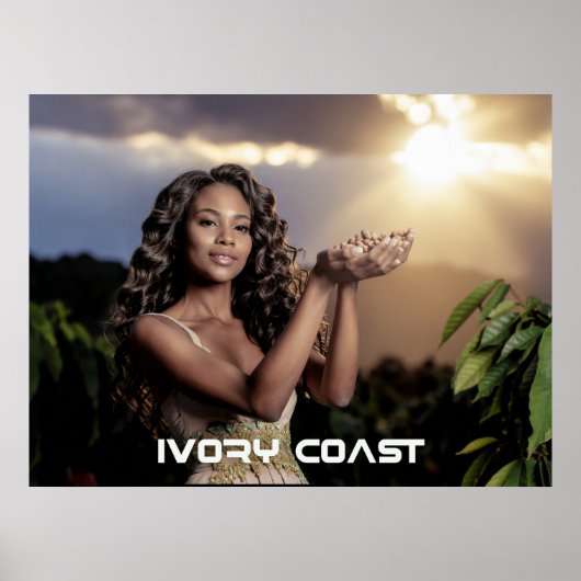 IVOORKUST - CACAO POSTER (Voorkant)