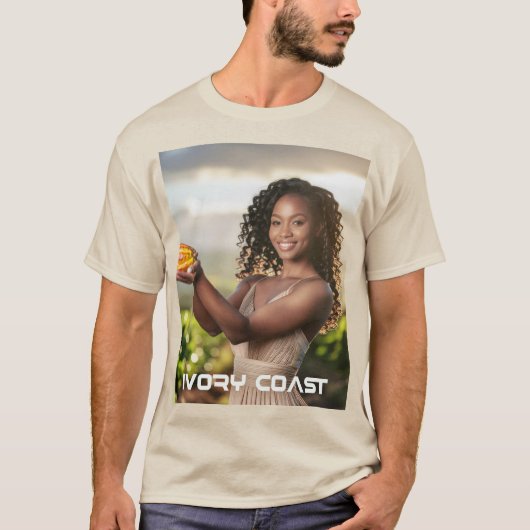 IVOORKUST - CACAO T-SHIRT (Voorkant)
