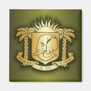 Ivoorkust COA Magneet