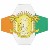 Ivoorkust embleem voetbal (Enkel)