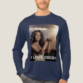 IVOORKUST - IK HOU VAN CACAO Tri-Blend SHIRT (Voorkant volledig)