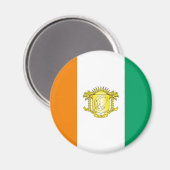 Ivoorkust - Ivoorkust Magneet (Voorkant / Achterkant)