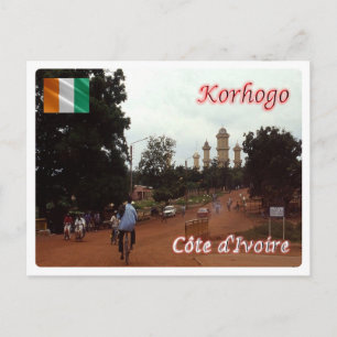 Ivoorkust - Korhogo - Briefkaart