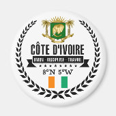 Ivoorkust Magneet (Voorkant)