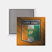 Ivoorkust Magneet (Voorkant / Achterkant)