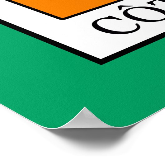 Ivoorkust Poster (Hoek)