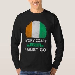 Ivoorkust roept op tot het Ivoriaanse erfgoed T-shirt