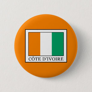 Ivoorkust Ronde Button 5,7 Cm