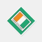 Ivoorkust Servet (Hoek)