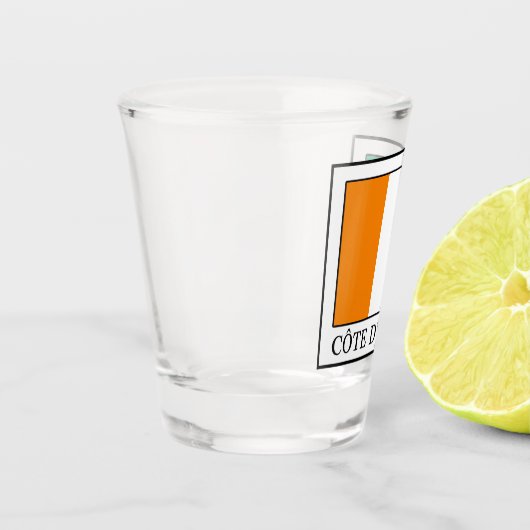 Ivoorkust Shot Glas (Links)
