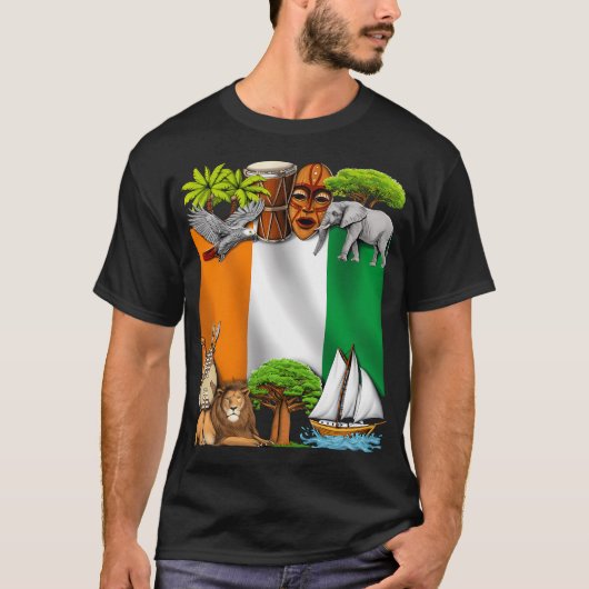 Ivoorkust T-shirt (Voorkant)
