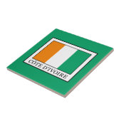 Ivoorkust Tegeltje (Zijkant)