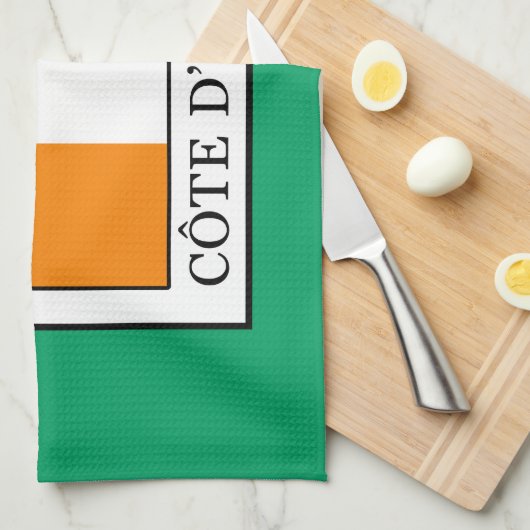 Ivoorkust Theedoek (Quarter Fold)