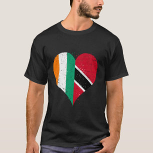Ivoorkust Trinidad en Tobago Vlag voor Ivorian T T-shirt