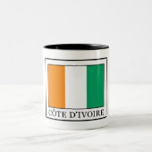 Ivoorkust Tweekleurige Koffiemok (Center)