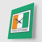 Ivoorkust Vierkante Klok (Hoek)