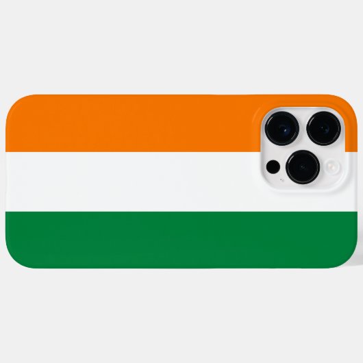 Ivoorkust vlag Case-Mate iPhone case (Achterkant (horizontaal))