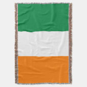 Ivoorkust vlag deken (Voorkant Verticaal)