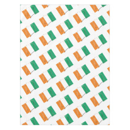 IVOORKUST VLAG KAART Stijlvolle Patriottische Ivor Tafelkleed