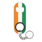 Ivoorkust vlag mini flessenopener (Achterkant)