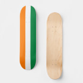 Ivoorkust vlag persoonlijk skateboard (Voorkant)
