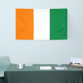 Ivoorkust vlag spandoek (Beurs)