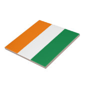 Ivoorkust vlag tegeltje (Zijkant)
