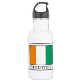 Ivoorkust Waterfles (Voorkant)