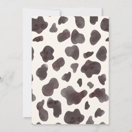 Ivoorlaarzen & Bubbly Vrijgezellenfeest Kaart (Achterkant)