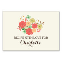 Ivoormunt Bloemen vrijgezellenfeest Recept Kaarten