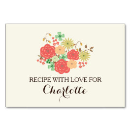 Ivoormunt Bloemen vrijgezellenfeest Recept Kaarten