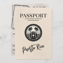 Ivoorpaspoort Puerto Rico Save The Date