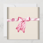 Ivoorroze Rose Vrouwen Verjaardagsfeest Kaart (Achterkant)