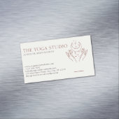 Ivoorsterren Energie Healing Reiki Master Magnetisch Visitekaartje (Voorbeeld)