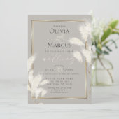 Ivoorvederachtige pampasgras Allison1 Kaart (Staand voorkant)