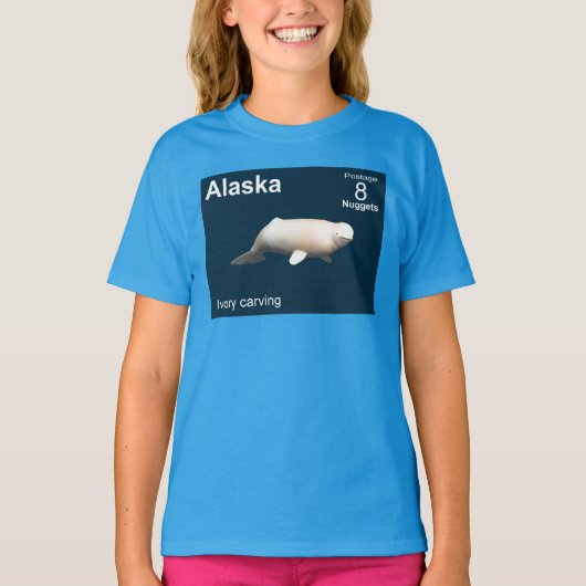 Ivoorwit Beluga T-shirt (Voorkant)