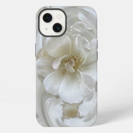 Ivoorwit iPhone Hoesje (Achterkant)