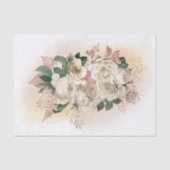 ivoorwit papieren zakdoekje tissuepapier (Voorkant)