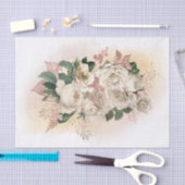 ivoorwit papieren zakdoekje tissuepapier (Craft)