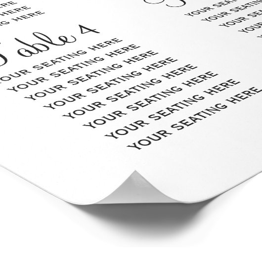 ivoorzegelgoudbruin bruinkoolzittenplan poster (Hoek)