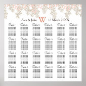 ivoorzegelgoudbruin bruinkoolzittenplan poster (Voorkant)