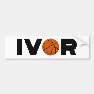 Ivor Basketball Bumpersticker