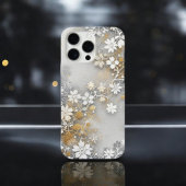 Ivoren Bloemblad iPhone Hoesje