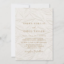 Ivoren Elegant Bruiloft