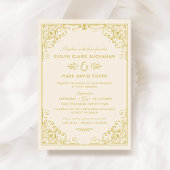 ivoren en gouden kunst kaart