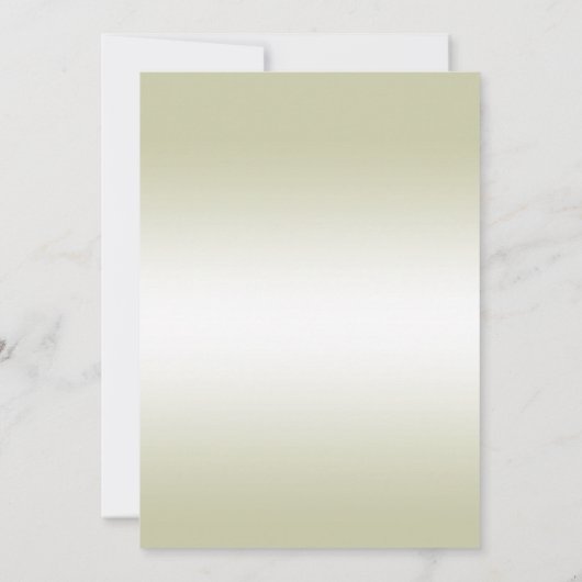 Ivoren juweelboog en lint 14e trouwdag save the date (Achterkant)