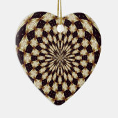 Ivoren Kaleidoscoop Bloem Mandala Decoratie (Rechts)
